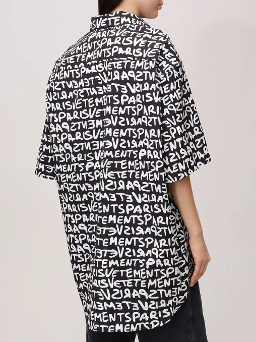 Рубашка хлопковая VETEMENTS