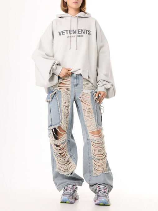 Худи хлопковое VETEMENTS