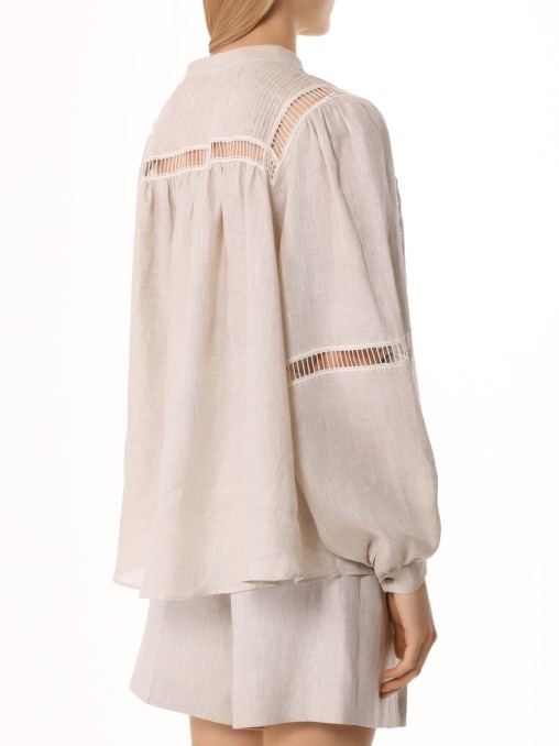 Блуза льняная KITON