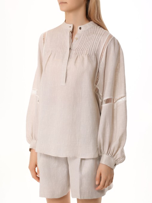 Блуза льняная KITON