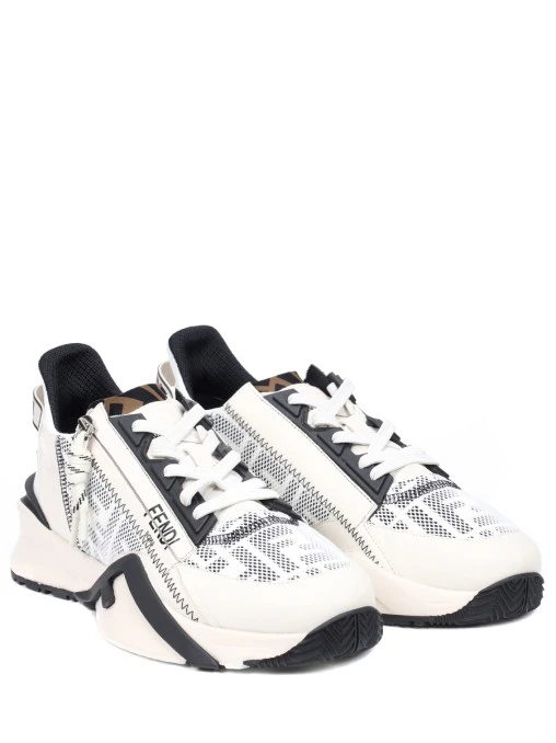 Кроссовки комбинированные FENDI