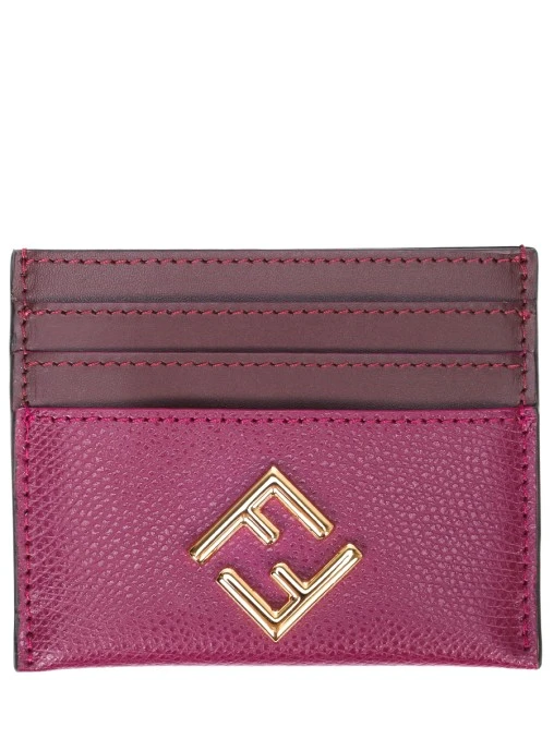 Кардхолдер кожаный FENDI