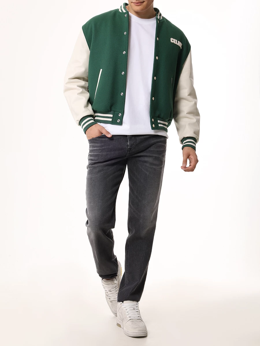 Куртка комбинированная