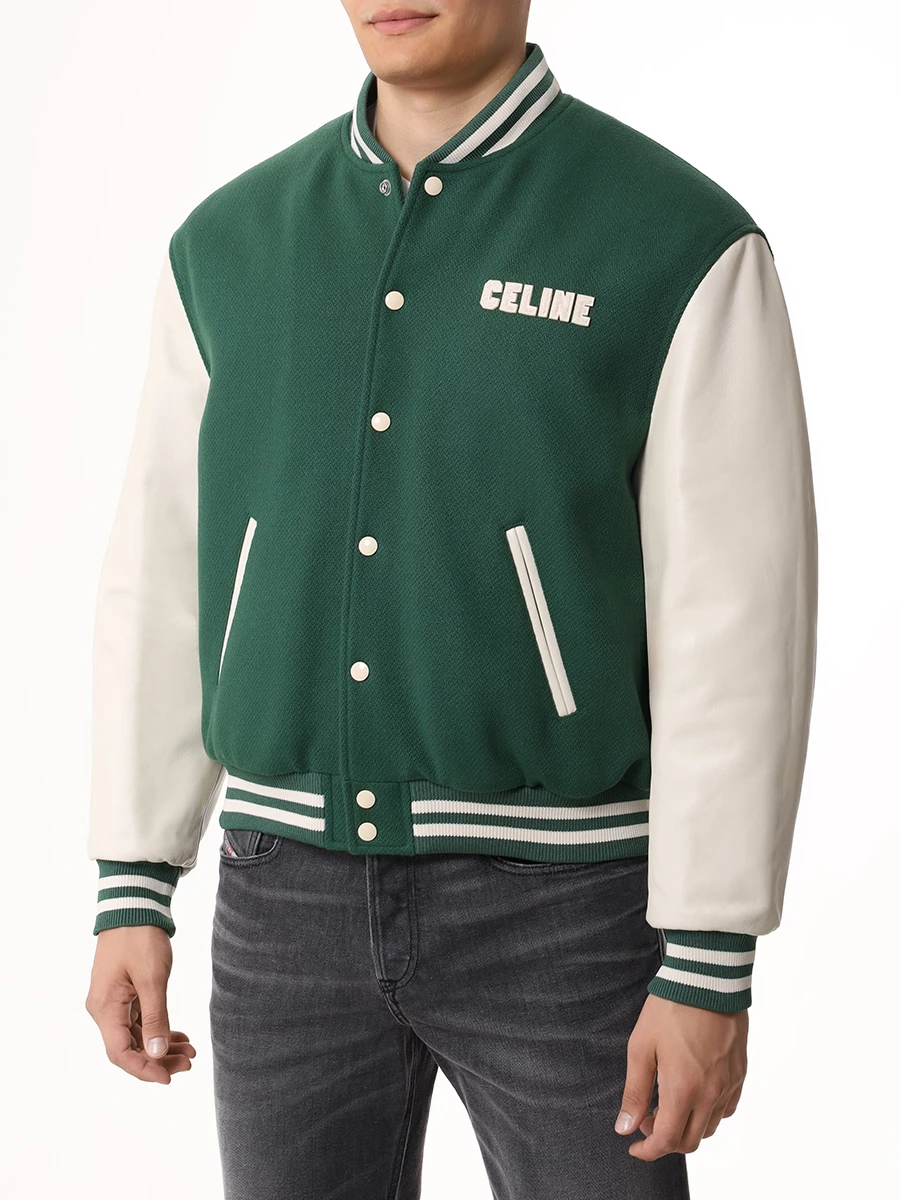 Куртка комбинированная