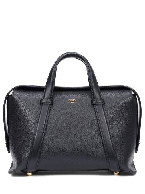 Сумка кожаная Boston 365 FENDI