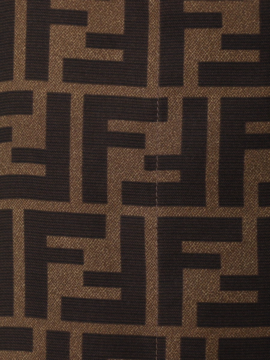 Платье-рубашка шелковое