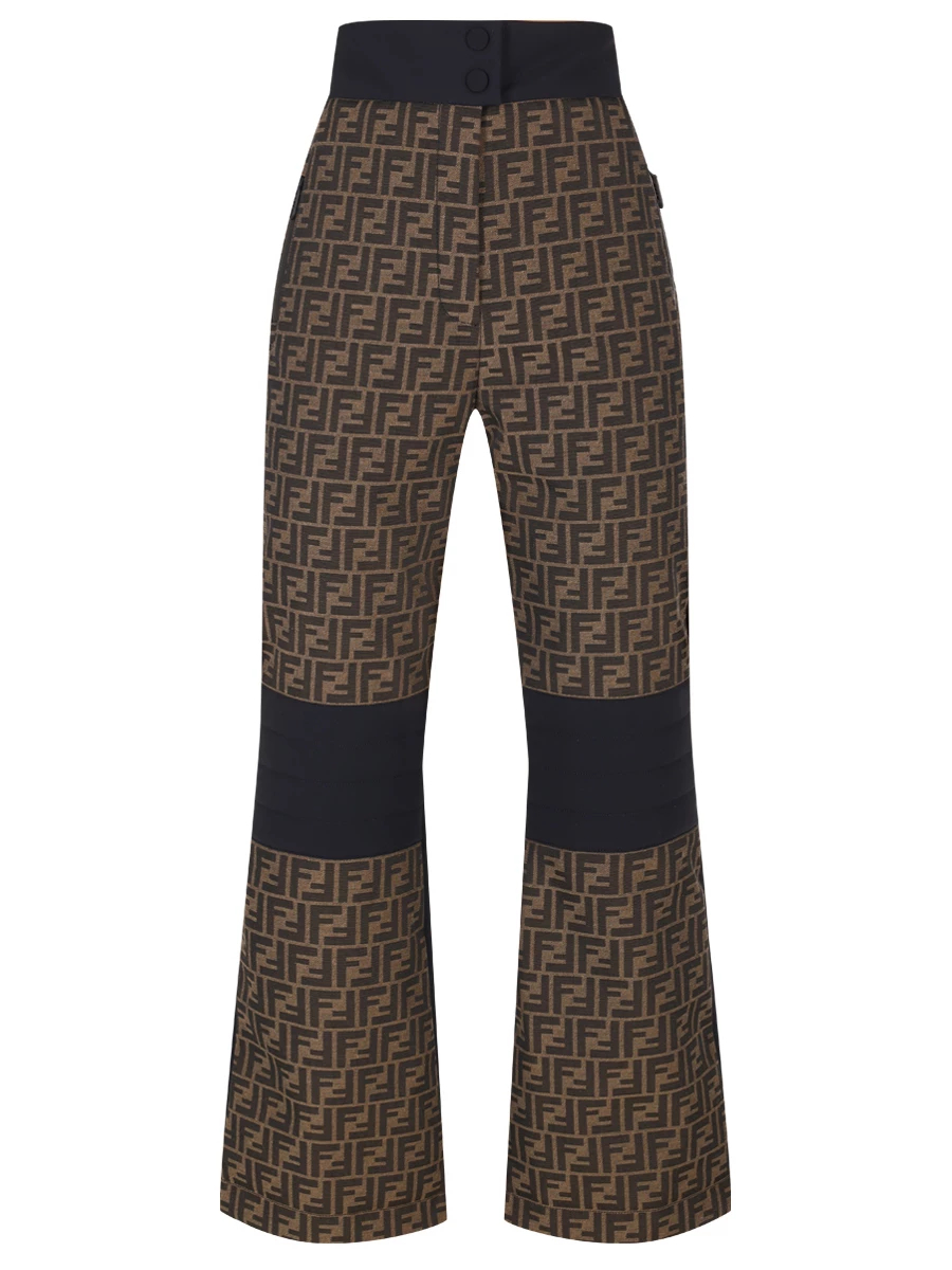 Брюки с принтом