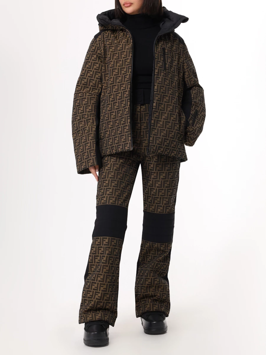 Брюки с принтом