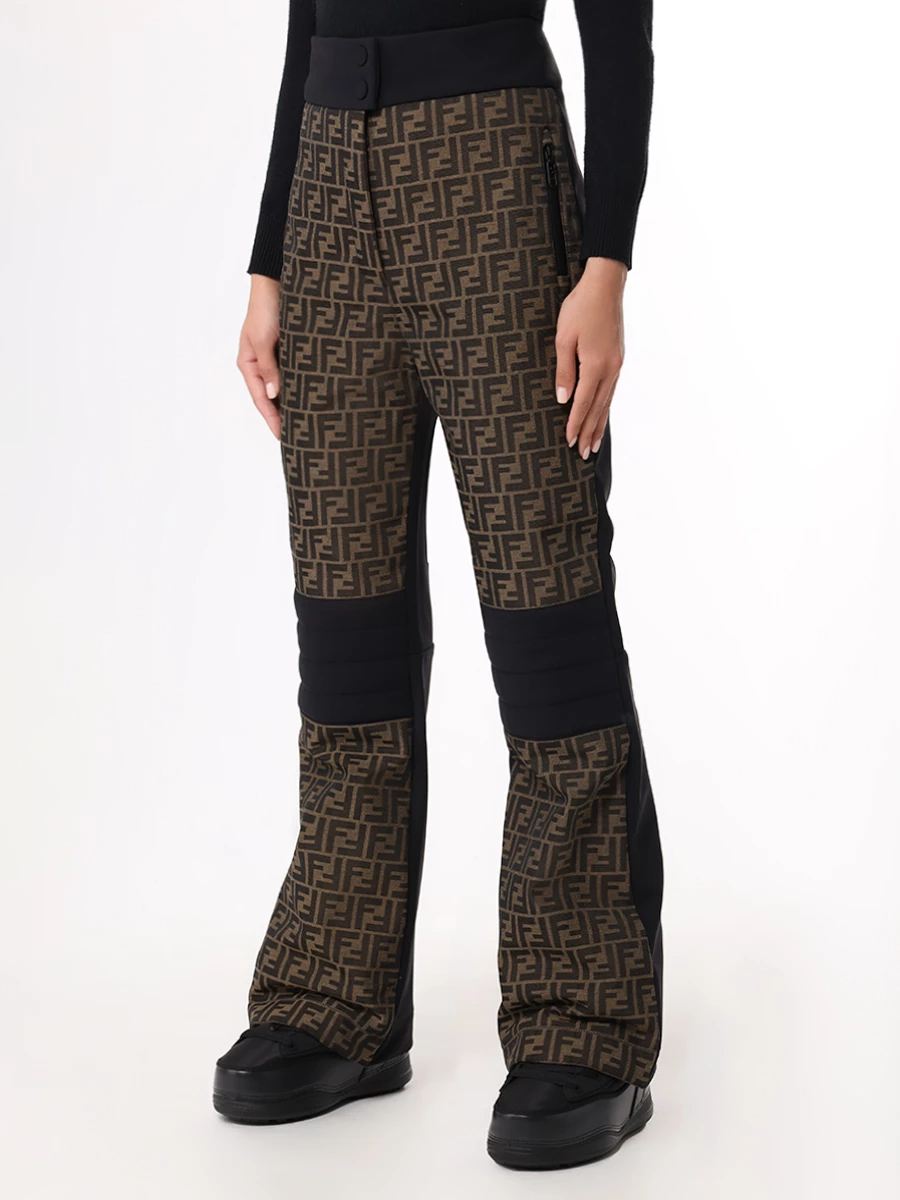 Брюки с принтом