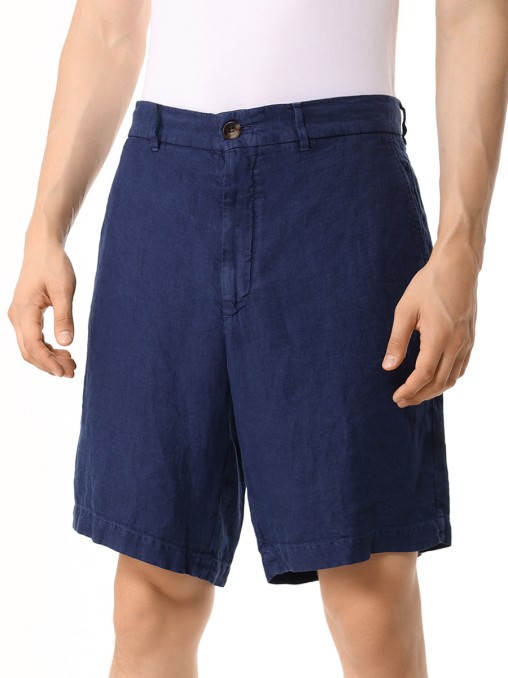 Бермуды льняные BRUNELLO CUCINELLI