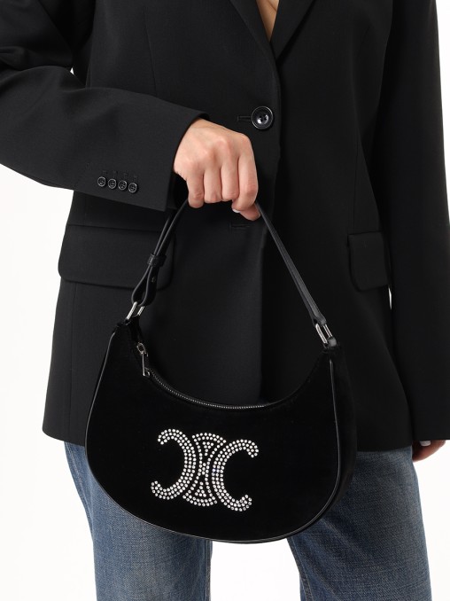 Сумка текстильная Triomphe Ava CELINE