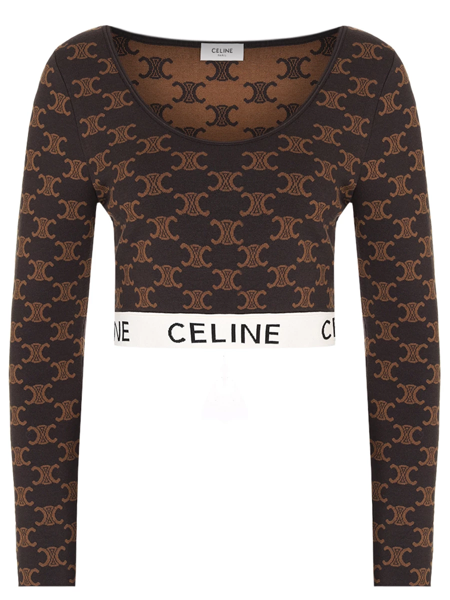 Топ с принтом