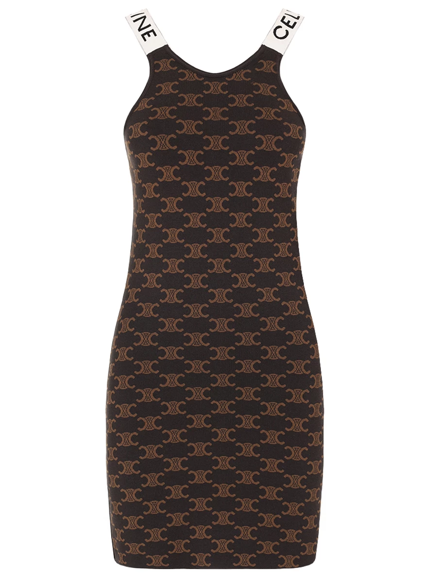 Платье с принтом