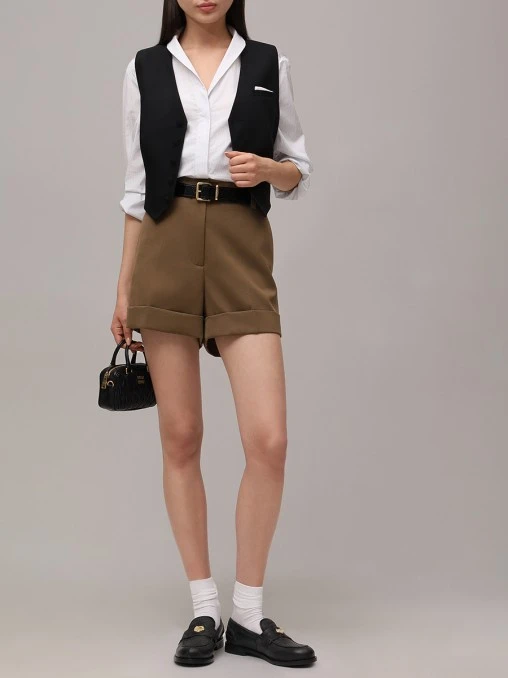 Шорты шерстяные MIU MIU