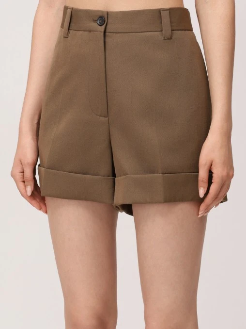 Шорты шерстяные MIU MIU