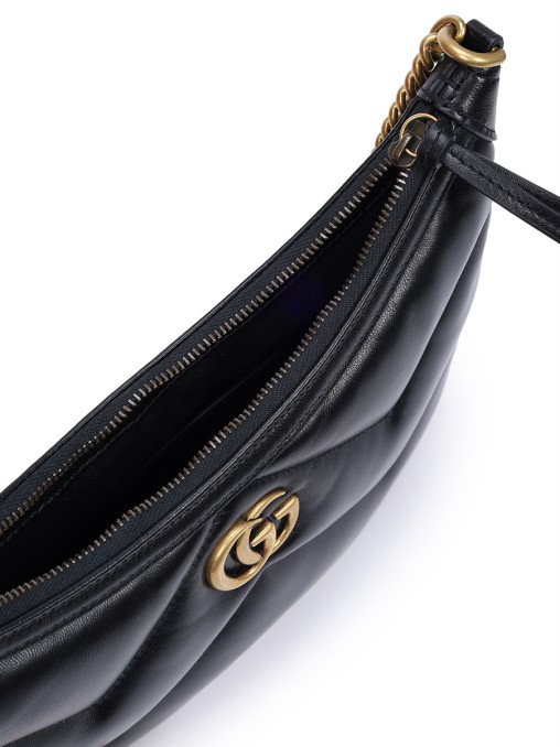Сумка кожаная GG Marmont GUCCI