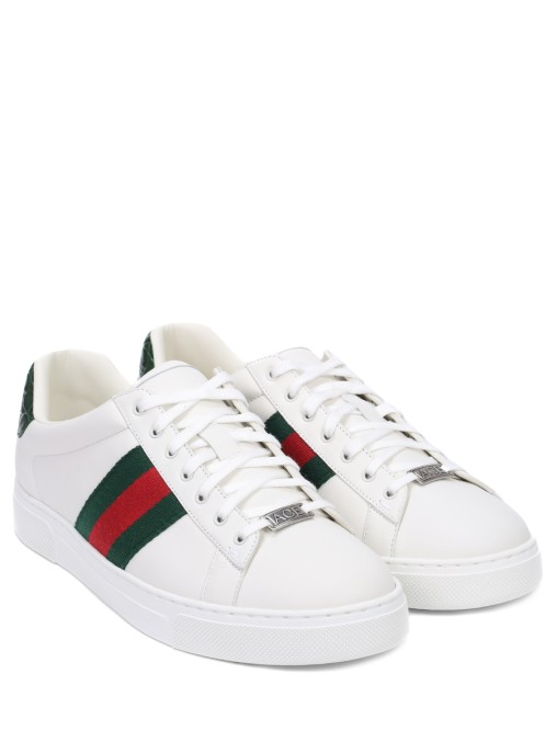 Кеды кожаные Ace GUCCI