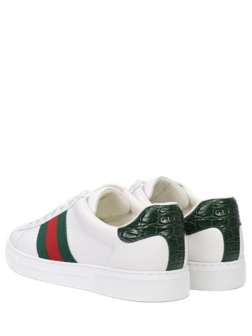 Кеды кожаные Ace GUCCI