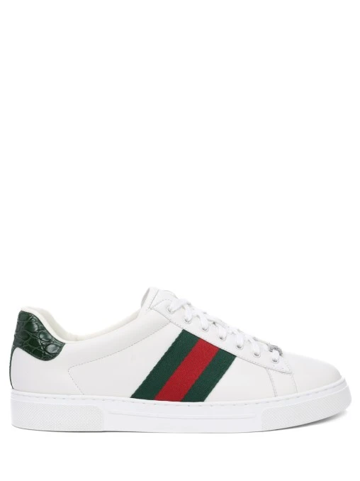 Кеды кожаные Ace GUCCI