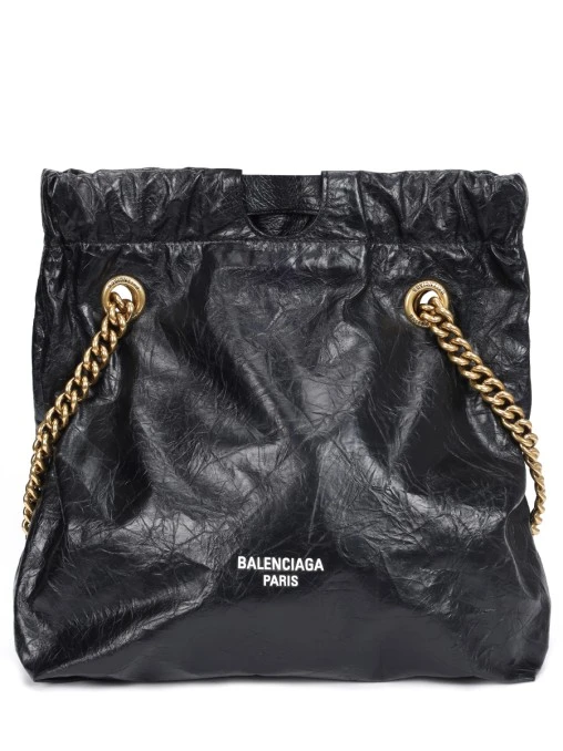 Сумка кожаная Crush BALENCIAGA