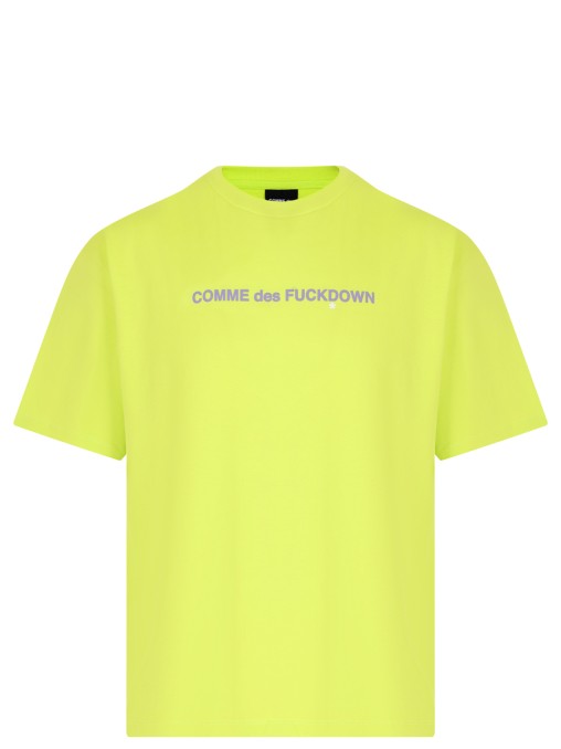 Футболка хлопковая COMME DES FUCKDOWN