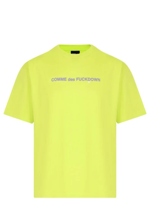 Футболка хлопковая COMME DES FUCKDOWN