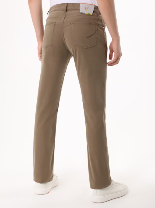 Брюки Regular Fit из хлопка и лиоцелла HANDPICKED