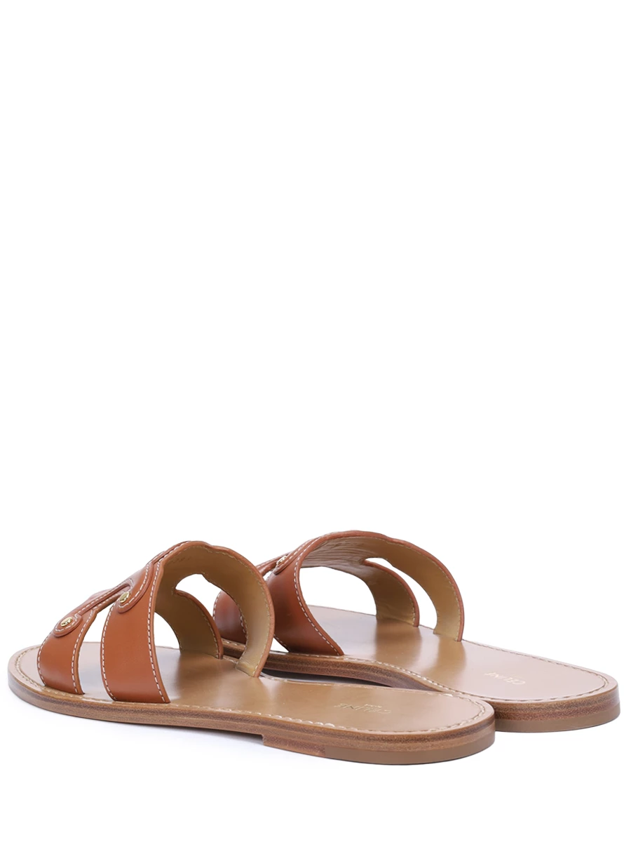 Шлепанцы кожаные Triomphe