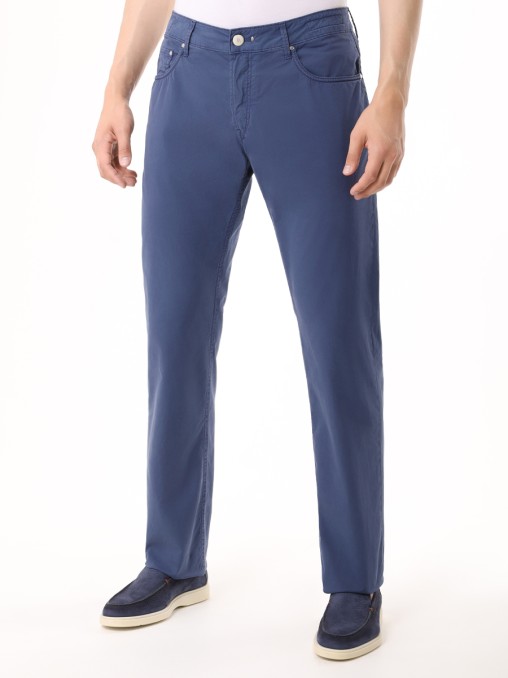 Брюки Slim Fit хлопковые HANDPICKED