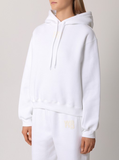 Худи хлопковое ALEXANDER WANG