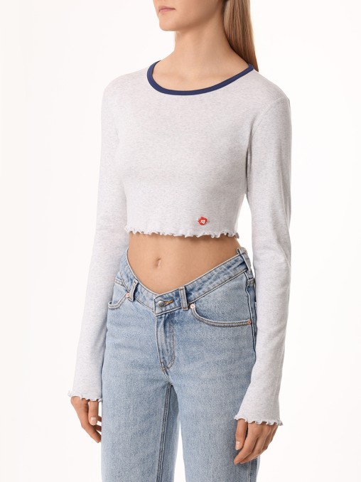 Лонгслив хлопковый ALEXANDER WANG