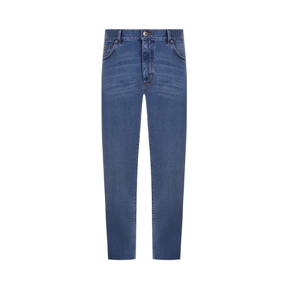 Джинсы Slim Fit хлопковые