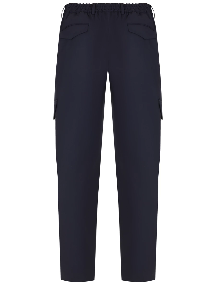 Брюки-карго шерстяные