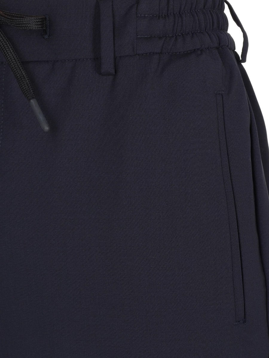 Брюки-карго шерстяные