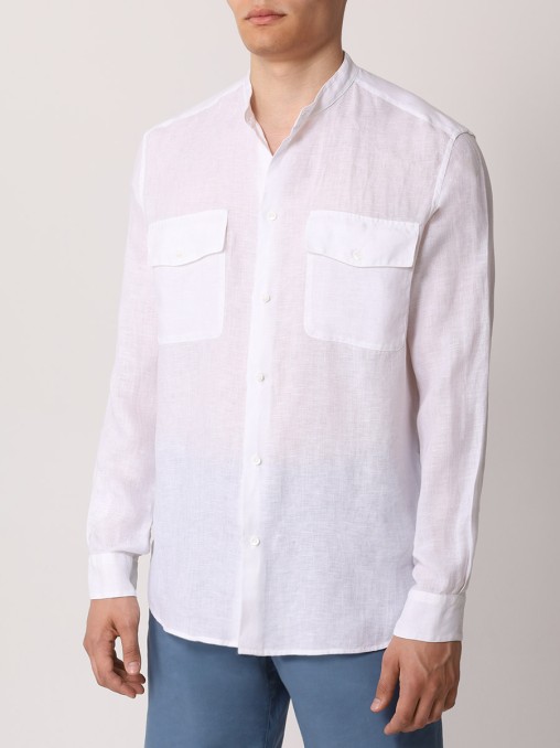 Рубашка Regular Fit льняная MALO