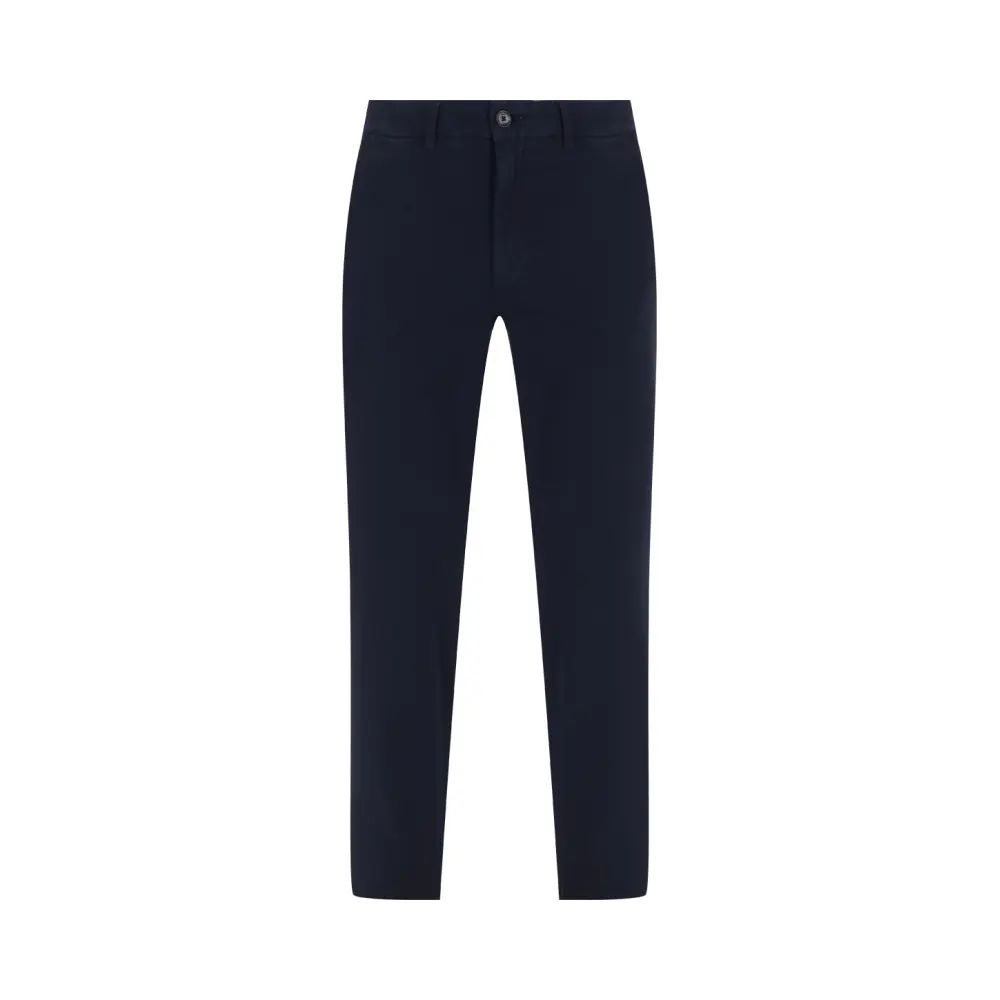 Брюки Slim Fit из хлопка и лиоцелла
