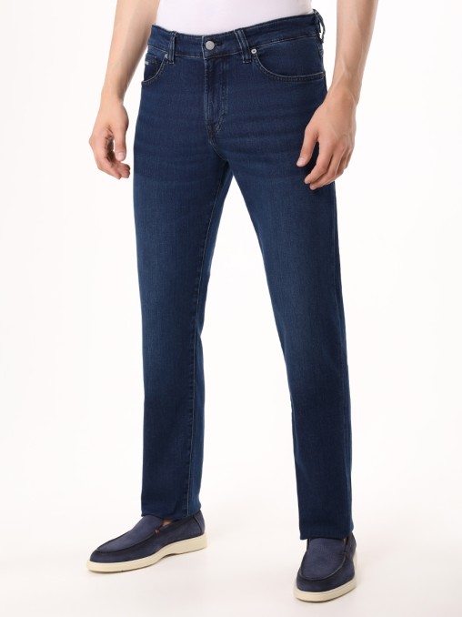 Джинсы Regular Fit хлопковые BOSS