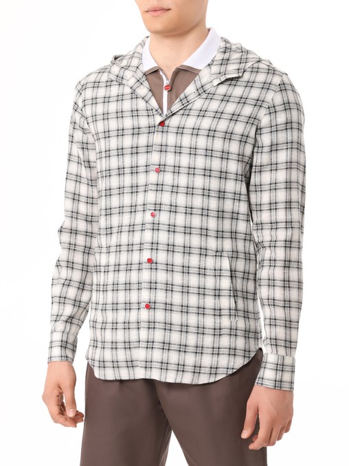 Рубашка Slim Fit льняная KITON
