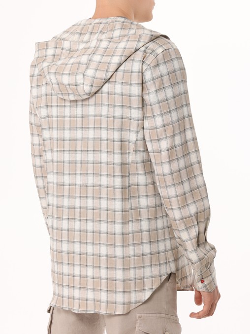 Рубашка Slim Fit льняная KITON