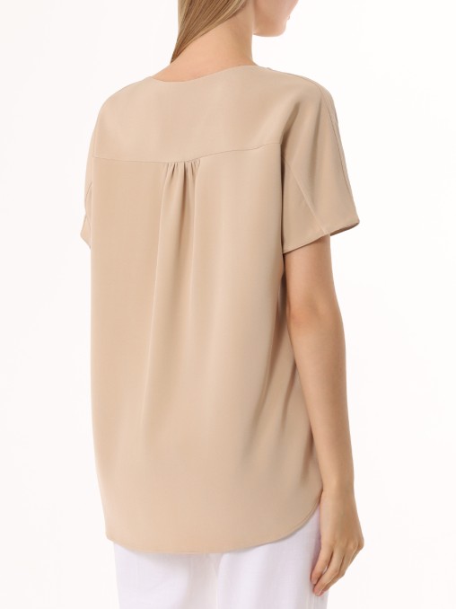 Блуза шелковая KITON