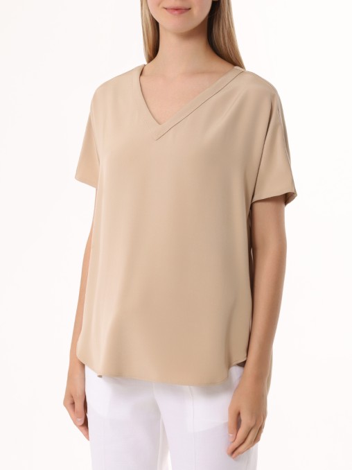 Блуза шелковая KITON