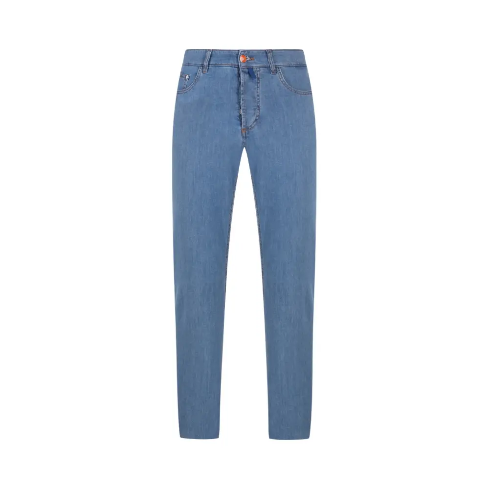 Джинсы Slim Fit хлопковые