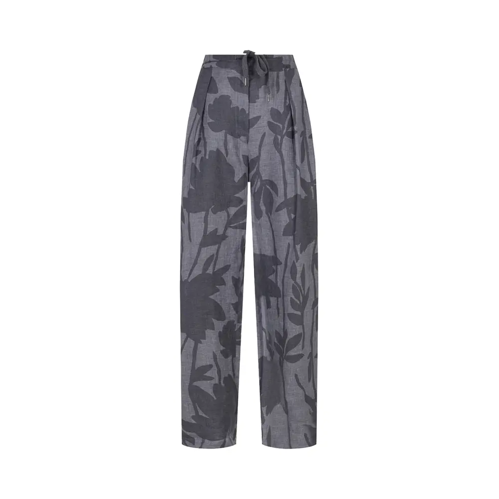 Брюки льняные Slouchy