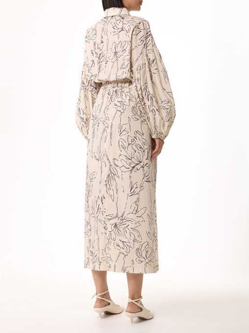 Платье хлопковое BRUNELLO CUCINELLI