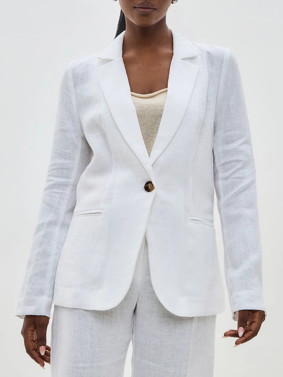 Пиджак льняной