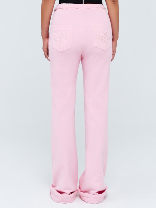 Брюки Lily Sport Cargo хлопковые WHITE LILY