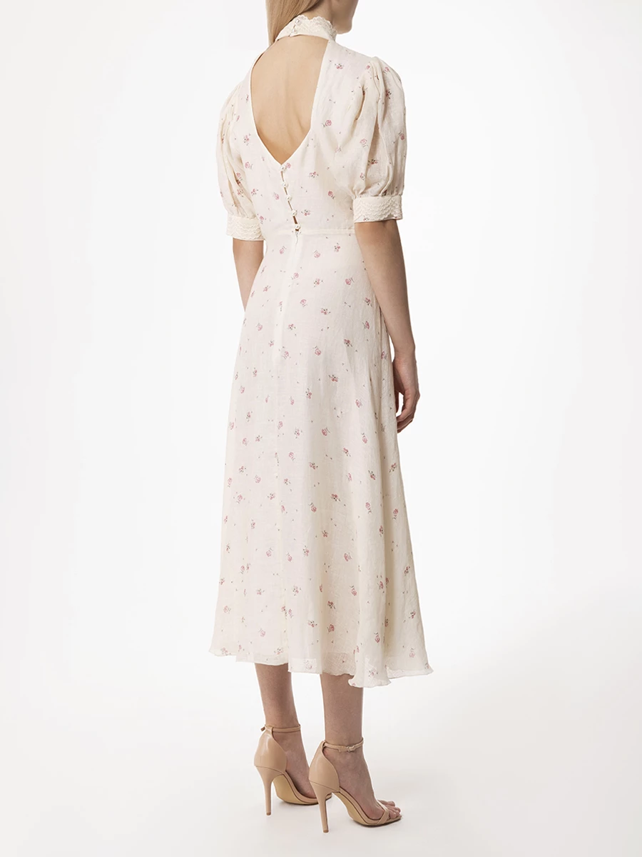 Платье льняное