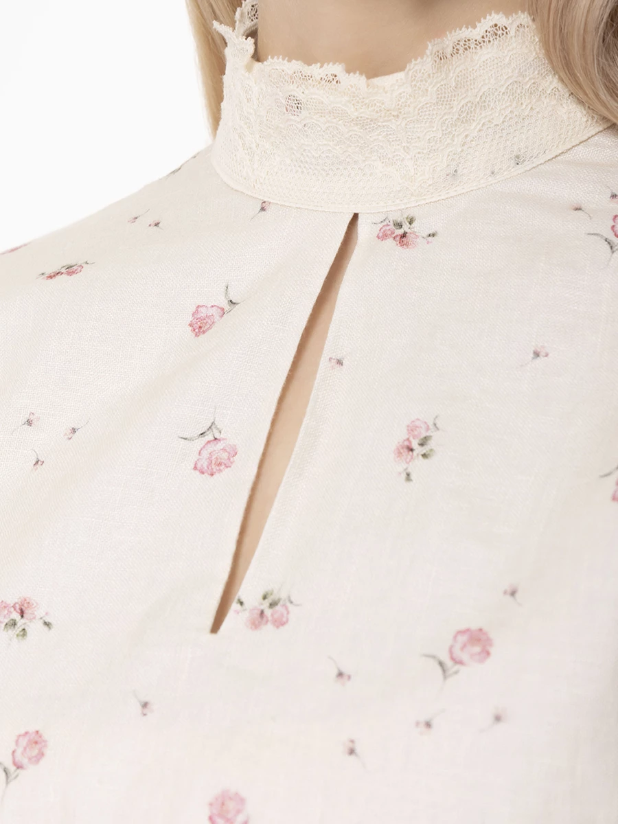 Платье льняное