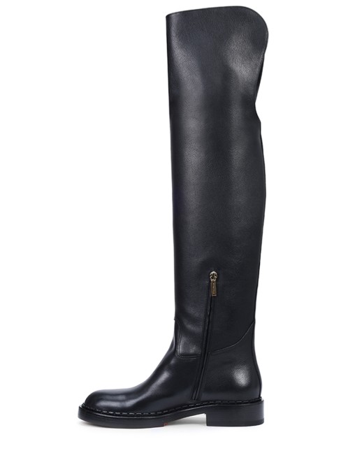 Ботфорты кожаные SANTONI