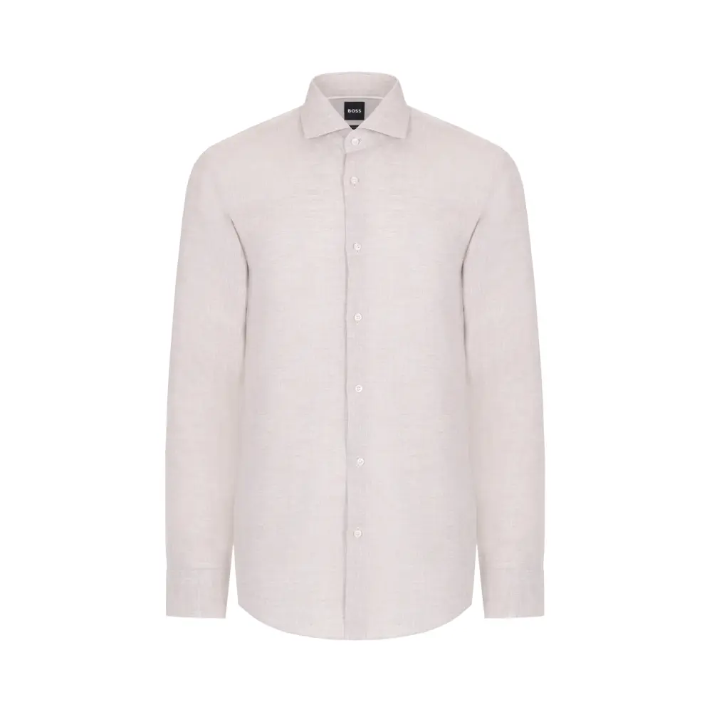 Рубашка Slim Fit льняная